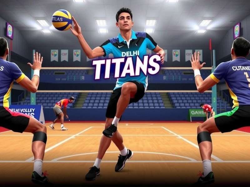 Delhi Volley Titans Gameplay